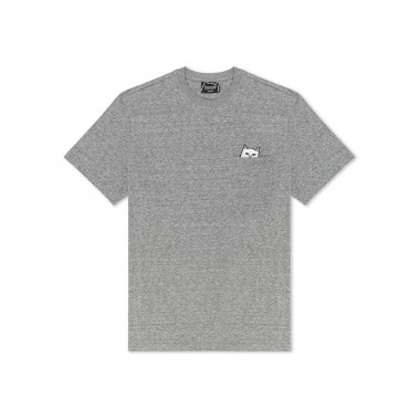 Футболка Ripndip lord nermal pocket heather grey Футболка Ripndip lord nermal pocket heather grey