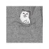 Футболка Ripndip lord nermal pocket heather grey Футболка Ripndip lord nermal pocket heather grey