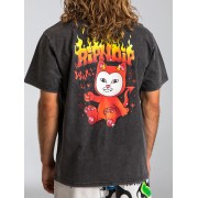 Футболка Ripndip scary cute black wash