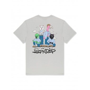 Футболка Ripndip so dangerous so cute grey Футболка Ripndip so dangerous so cute grey