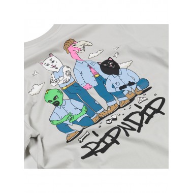 Футболка Ripndip so dangerous so cute grey Футболка Ripndip so dangerous so cute grey