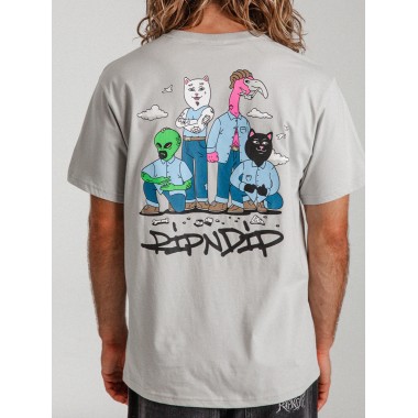 Футболка Ripndip so dangerous so cute grey Футболка Ripndip so dangerous so cute grey