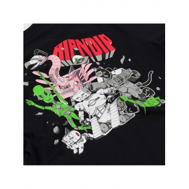 Футболка Ripndip tomorrowland black Футболка Ripndip tomorrowland black