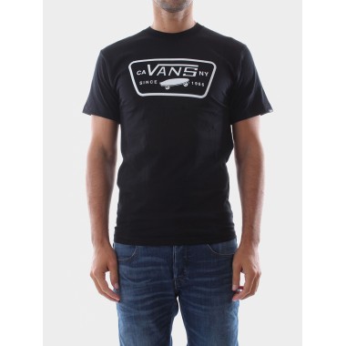 Футболка Vans full patch black white Футболка Vans full patch black white