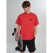 Футболка Vans double standard crimson haze