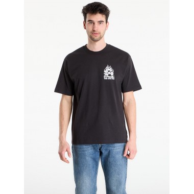Футболка Vans off the wall fever black Футболка Vans off the wall fever black