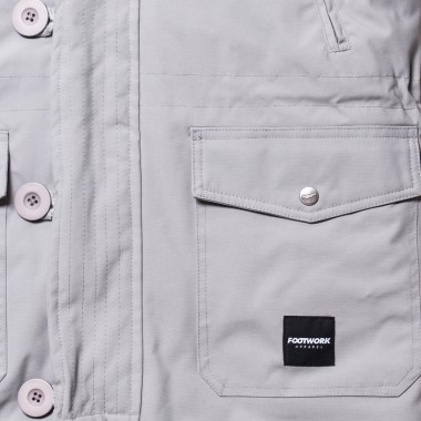 Куртка Footwork Amut Parka SILVER Куртка Footwork Amut Parka SILVER