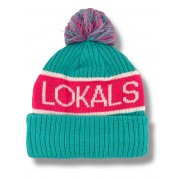 Шапка BroStuff backcountry pom pom teal