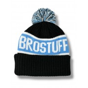 Шапка BroStuff powder pom pom black