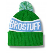 Шапка BroStuff powder pom pom green