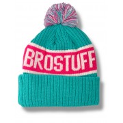 Шапка BroStuff powder pom pom teal