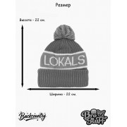 Шапка BroStuff backcountry pom pom teal