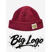 Шапка BroStuff big logo bordo