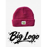 Шапка BroStuff big logo burgundy
