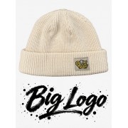 Шапка BroStuff big logo cream