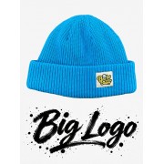 Шапка BroStuff big logo cyan