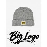 Шапка BroStuff big logo grey