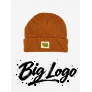 Шапка BroStuff big logo mustard