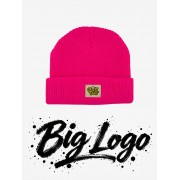 Шапка BroStuff big logo pink