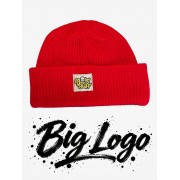 Шапка BroStuff big logo red