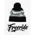 Шапка BroStuff freeride pom pom black white Шапка BroStuff freeride pom pom black white