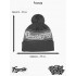 Шапка BroStuff freeride pom pom black white Шапка BroStuff freeride pom pom black white