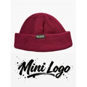 Шапка BroStuff mini logo bordo