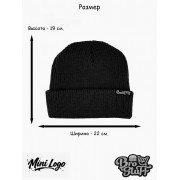 Шапка BroStuff mini logo black