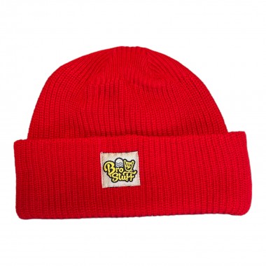 Шапка BroStuff big logo red Шапка BroStuff big logo red