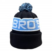 Шапка BroStuff POWDER POM POM BLACK BLUE