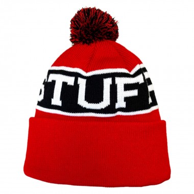 Шапка BroStuff POWDER POM POM RED BLACK Шапка BroStuff POWDER POM POM RED BLACK