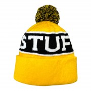Шапка BroStuff POWDER POM POM YELLOW BLACK