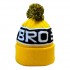 Шапка BroStuff POWDER POM POM YELLOW BLACK Шапка BroStuff POWDER POM POM YELLOW BLACK
