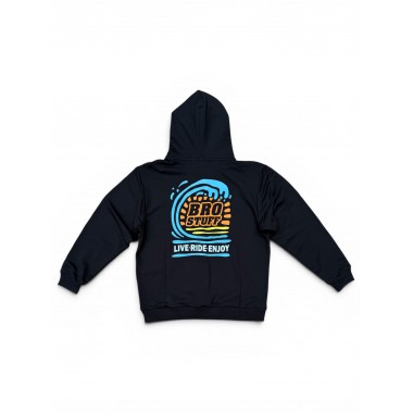 Толстовка BroStuff big overhead black Толстовка BroStuff big overhead black