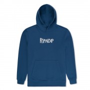 Толстовка Ripndip rubber logo pacific blue