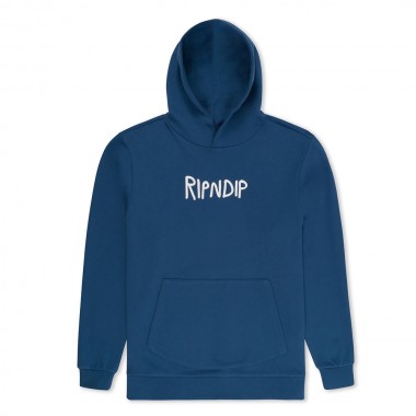 Толстовка Ripndip rubber logo pacific blue Толстовка Ripndip rubber logo pacific blue