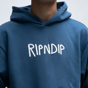 Толстовка Ripndip rubber logo pacific blue