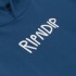 Толстовка Ripndip rubber logo pacific blue Толстовка Ripndip rubber logo pacific blue