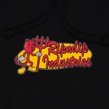 Толстовка Ripndip ripndip industries vintage black Толстовка Ripndip ripndip industries vintage black