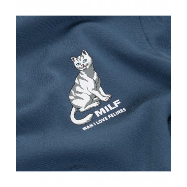 Толстовка Ripndip man i love felines storm blue Толстовка Ripndip man i love felines storm blue