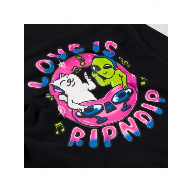 Толстовка Ripndip love is ripndip black Толстовка Ripndip love is ripndip black