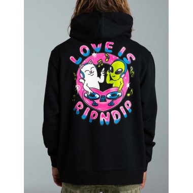 Толстовка Ripndip love is ripndip black Толстовка Ripndip love is ripndip black