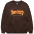 Толстовка Thrasher inferno dark chocolate Толстовка Thrasher inferno dark chocolate