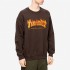 Толстовка Thrasher inferno dark chocolate Толстовка Thrasher inferno dark chocolate