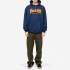 Толстовка Thrasher inferno navy Толстовка Thrasher inferno navy