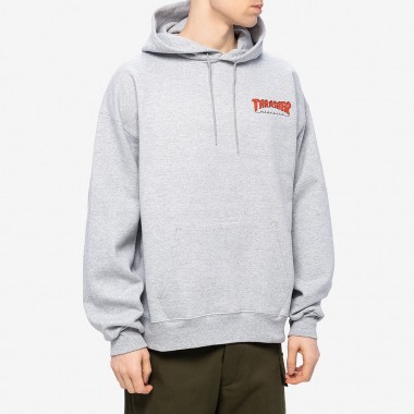 Толстовка Thrasher little outline grey Толстовка Thrasher little outline grey