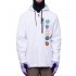 Толстовка 686 waterproof zip white Толстовка 686 waterproof zip white