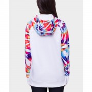 Толстовка жен. 686 bonded grateful dead white tie dye