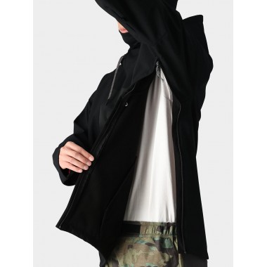 Толстовка 686 waterproof hoody black Толстовка 686 waterproof hoody black