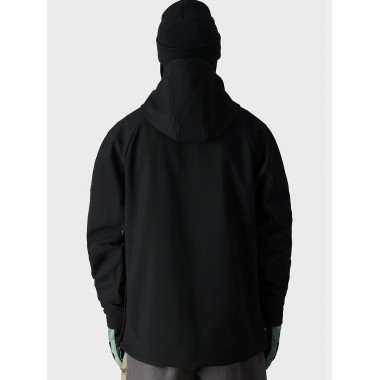 Толстовка 686 waterproof hoody black Толстовка 686 waterproof hoody black